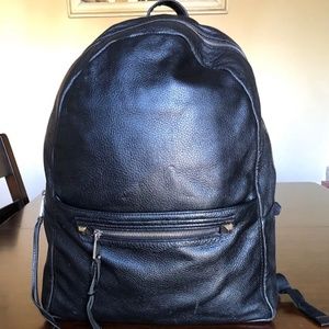 Rebecca Minkoff Black Leather Backpack Bag